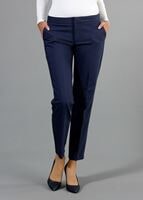 Vêtements hijab BLEU MARINE T 1280 Kaside Uzun Viskon Pantolon