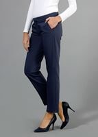 Vêtements hijab BLEU MARINE T 1280 Kaside Uzun Viskon Pantolon