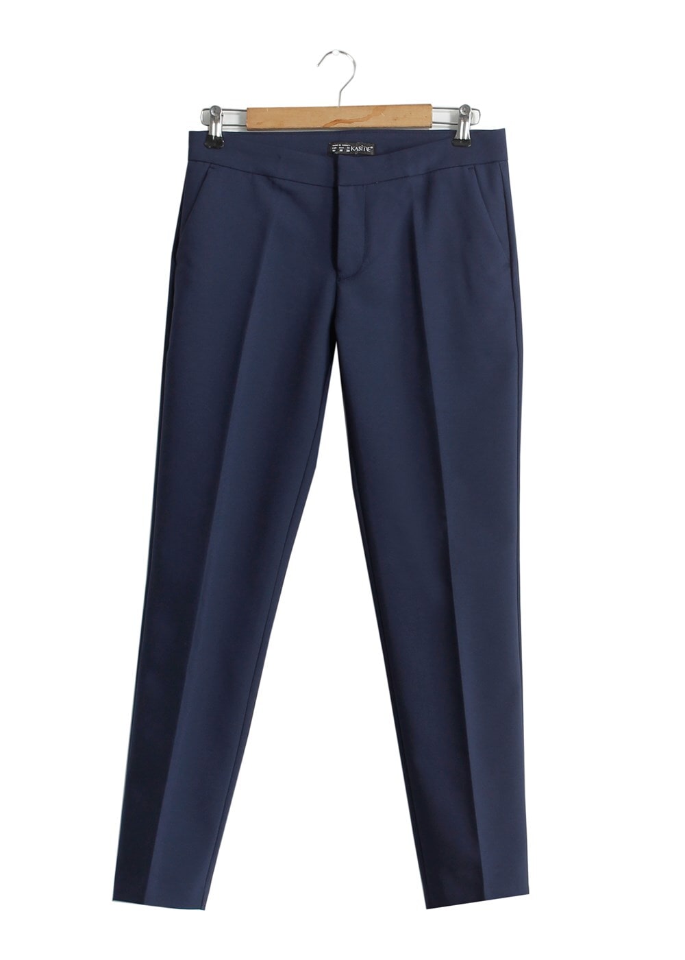 Vêtements hijab BLEU MARINE T 1280 Kaside Uzun Viskon Pantolon