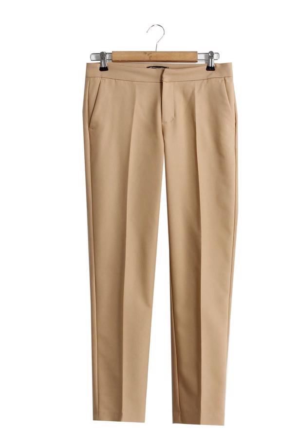 Vêtements hijab  T 1280 Kaside Uzun Viskon Pantolon - TRENDTESETTÜR