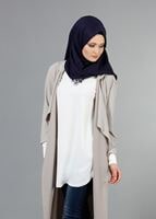 Hijab clothing BEIGE SALAS JACKET 50012 