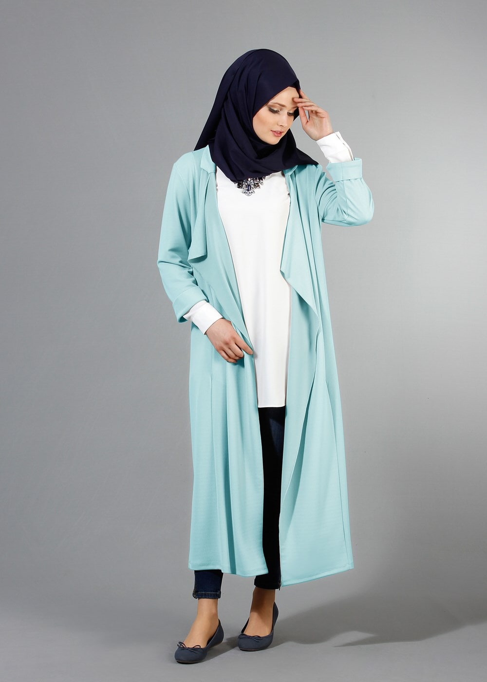 Hijab clothing GREEN SALAS JACKET 50012 