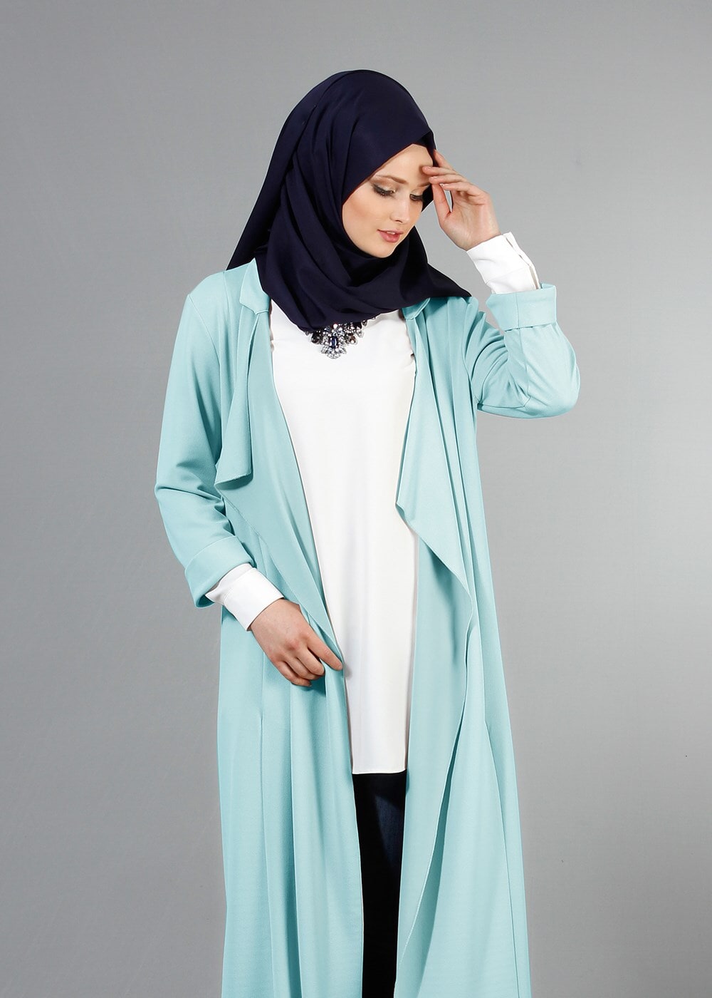 Hijab clothing GREEN SALAS JACKET 50012 
