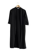 Hijab clothing BLACK CAPRI SLEEVE JACKET 50040 