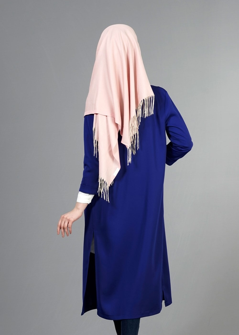 Vêtements hijab BLEU MARINE VESTE À MANCHES CAPRI 50040