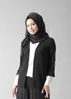 Vêtements hijab NOIR VESTE COURTE SALAS 50049
