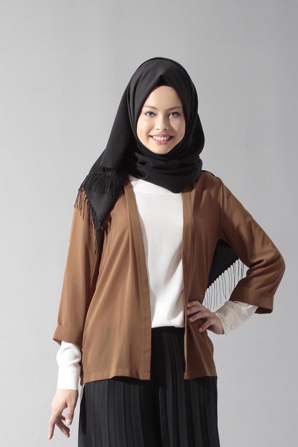 Vêtements hijab  SHORT SALAS JACKET 50049  - TRENDTESETTÜR
