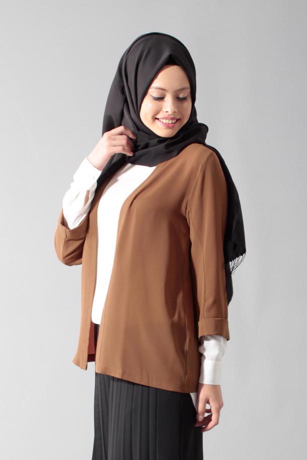 Vêtements hijab  SHORT SALAS JACKET 50049  - TRENDTESETTÜR