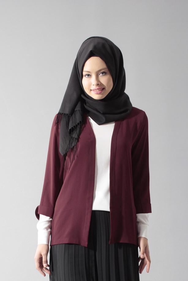 Vêtements hijab  SHORT SALAS JACKET 50049  - TRENDTESETTÜR