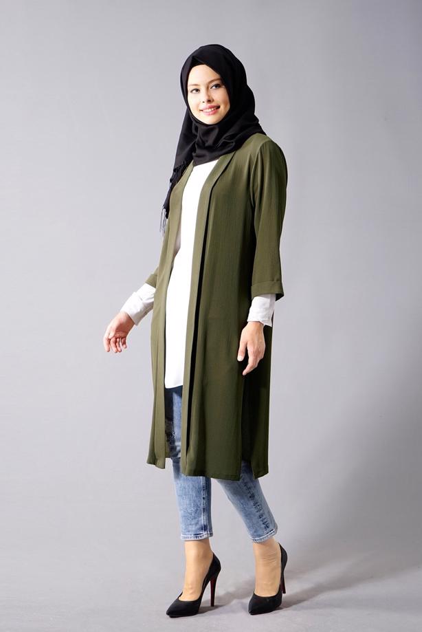 Vêtements hijab  TOPPER JACKET WITH SLITS 50217 - TRENDTESETTÜR