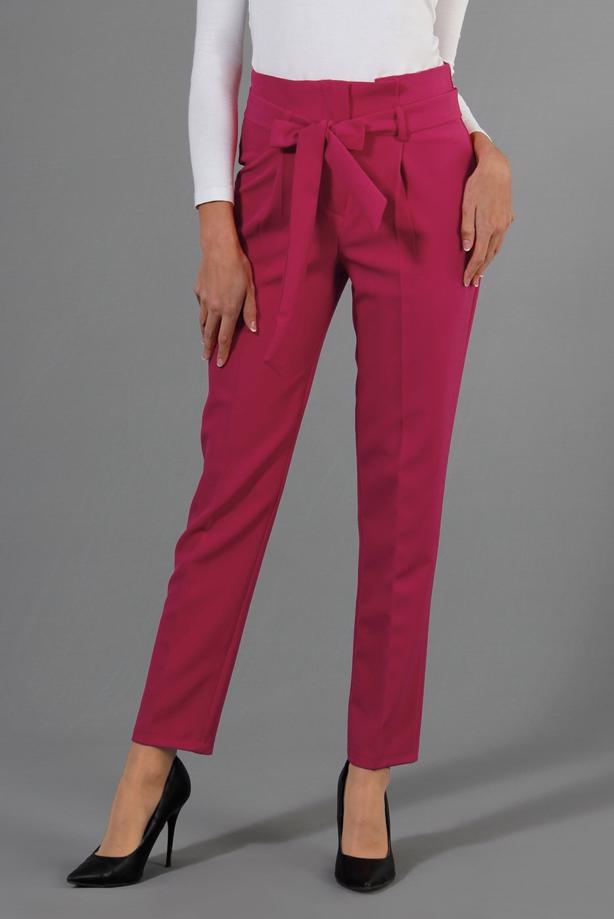 Vêtements hijab  T 70045 Quzu Yüksek Bel Pileli Pantolon - TRENDTESETTÜR