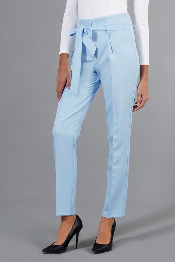 Vêtements hijab  T 70045 Quzu Yüksek Bel Pileli Pantolon - TRENDTESETTÜR