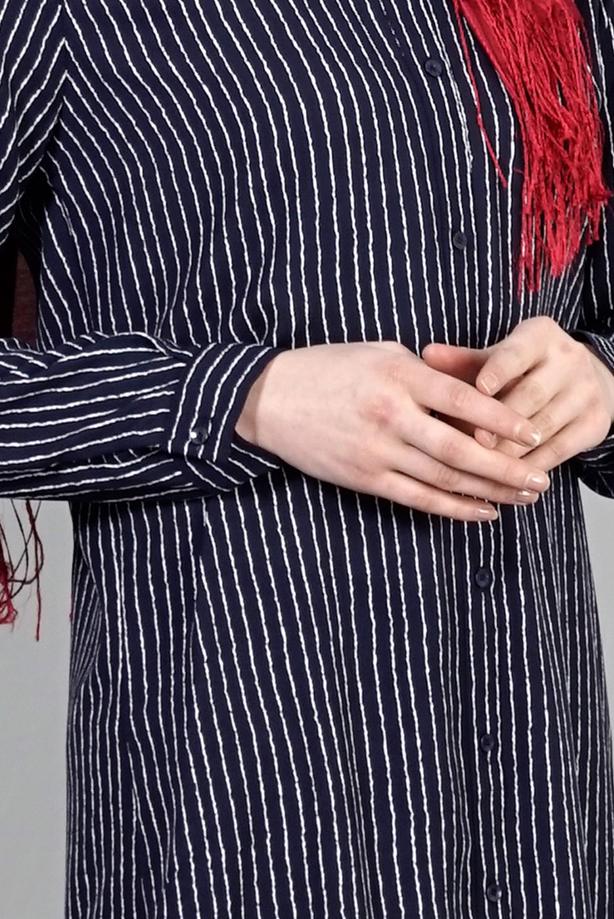 Vêtements hijab  T 3920 Lafaba Uzun Gömlek - TRENDTESETTÜR