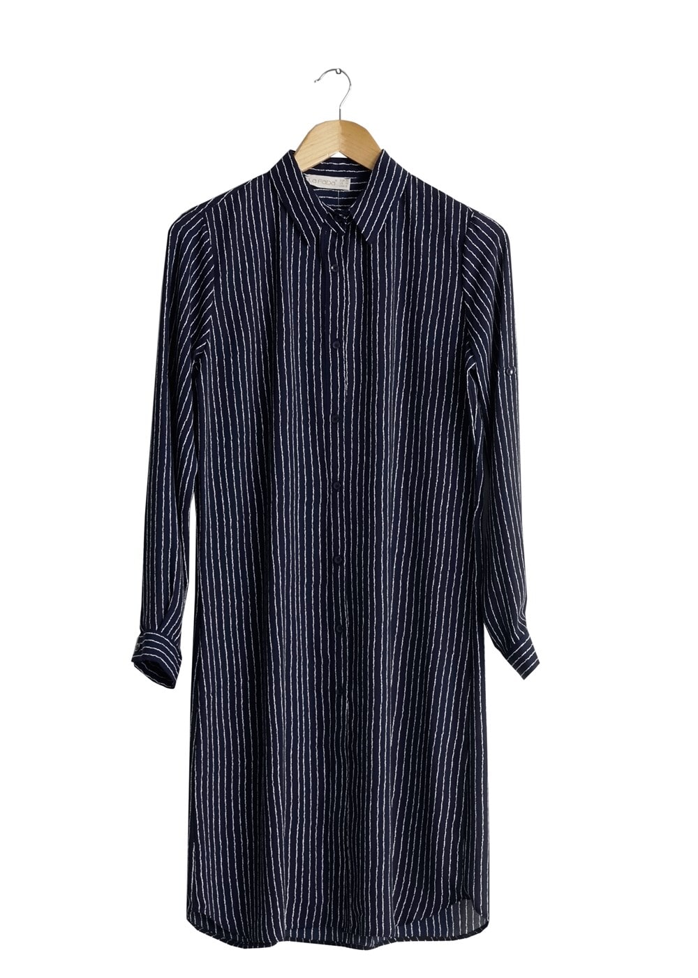 Vêtements hijab BLEU MARINE T 3920 Lafaba Uzun Gömlek