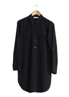 Vêtements hijab NOIR T 3941 Lafaba Cepli Uzun Tunik