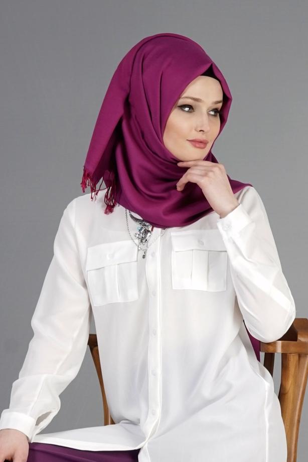 Hijab clothing  T 3941 Lafaba Cepli Uzun Tunik - TRENDTESETTÜR