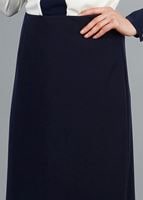 Tesettür giyim LACİVERT T 5162 Lafaba Fermuarlı Dar Etek