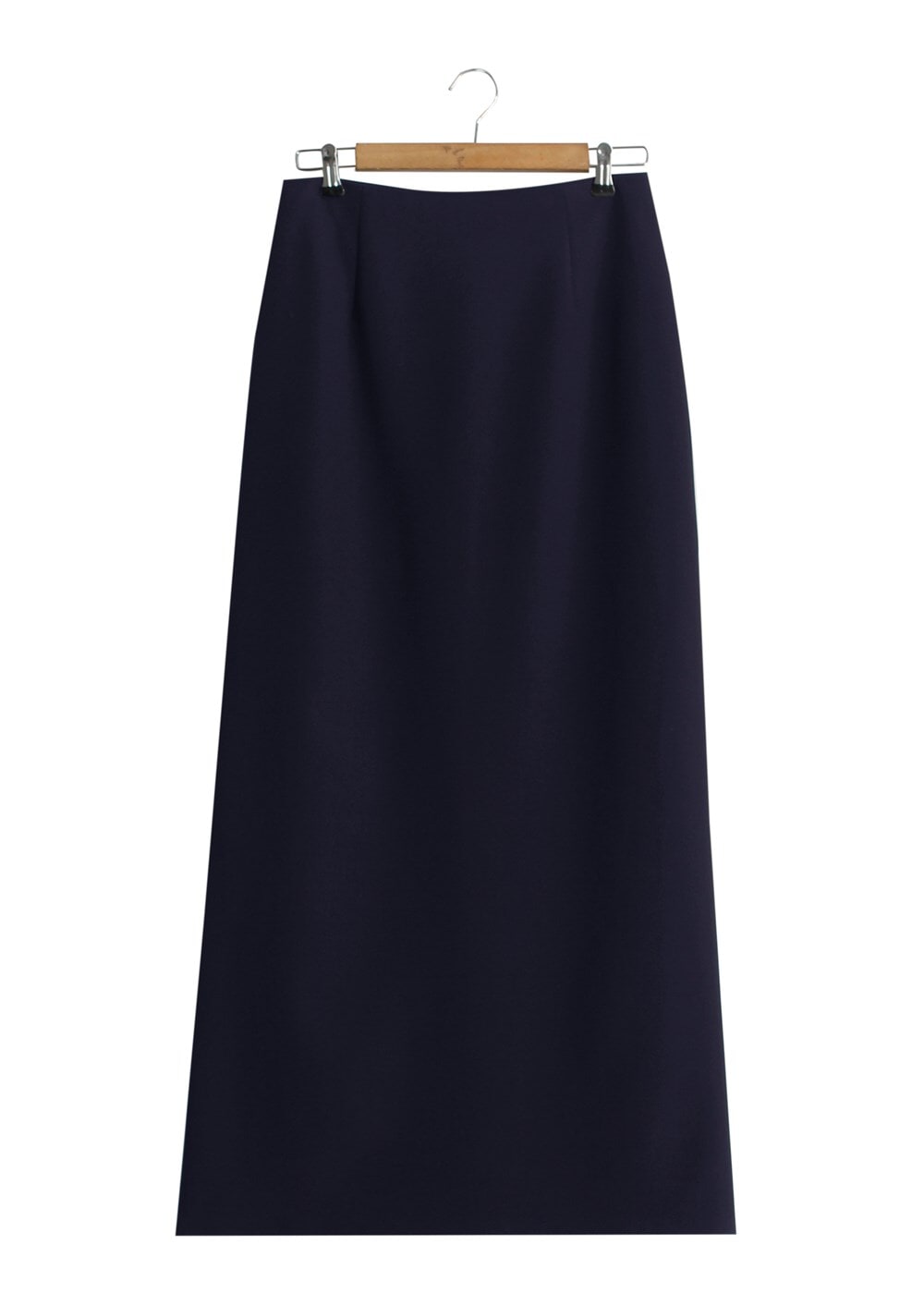 Tesettür giyim LACİVERT T 5162 Lafaba Fermuarlı Dar Etek