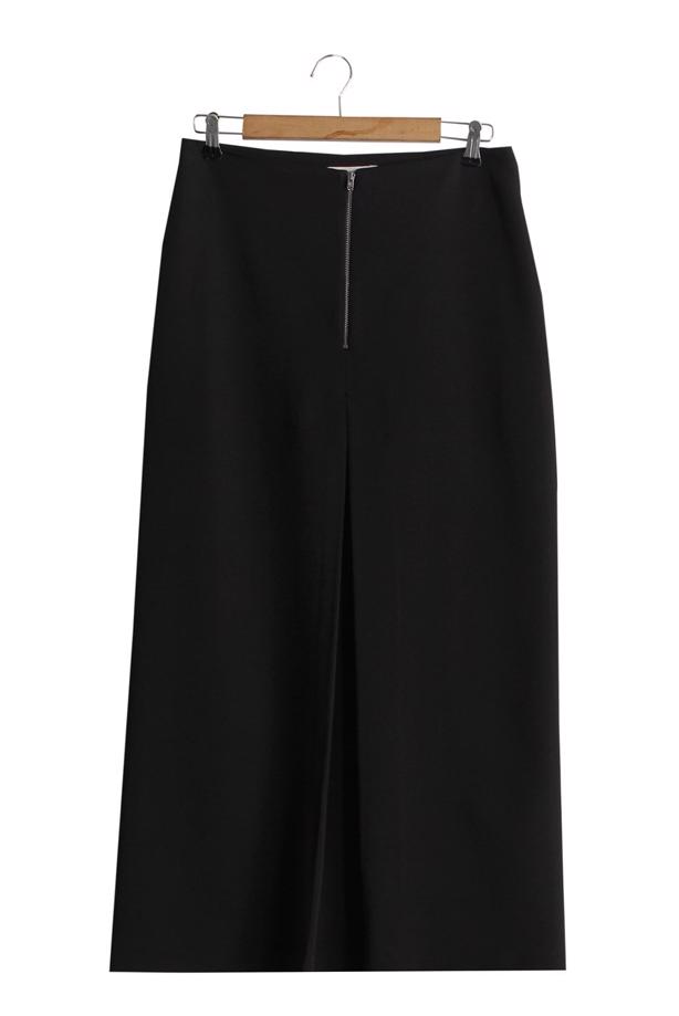 Hijab-Kleidung  T 5163 Lafaba Fermuarlı Etek - TRENDTESETTÜR