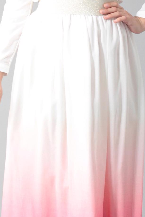 Vêtements hijab  T 5182 Lafaba Lastikli Şifon Etek - TRENDTESETTÜR