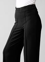 Hijab clothing BLACK T 7001 Lafaba Bol Paça Pantolon