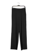 Hijab clothing BLACK T 7001 Lafaba Bol Paça Pantolon