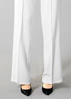 Hijab clothing WHITE T 7001 Lafaba Bol Paça Pantolon