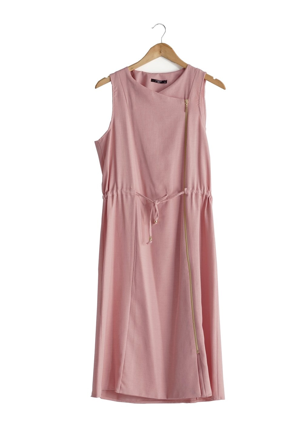 Tesettür giyim PUDRA T 8365 ModaBu Fermuar Detaylı Yelek