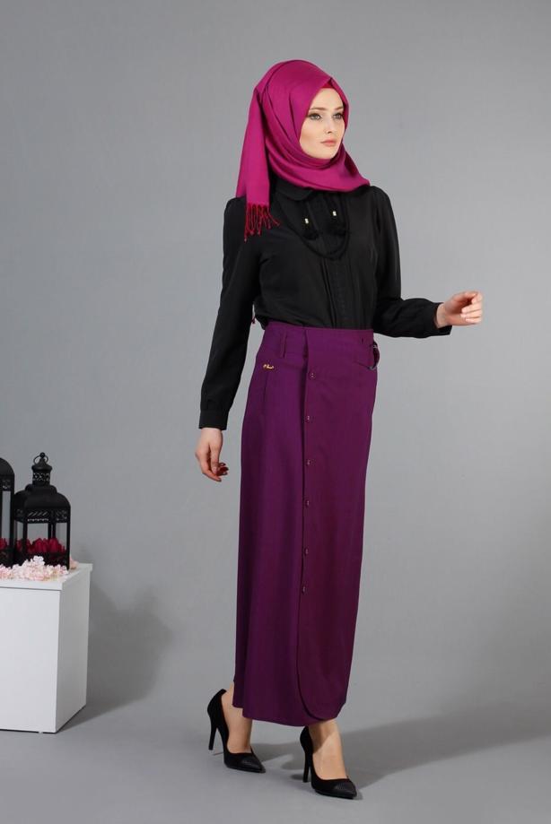 Vêtements hijab  TIE-DETAIL LACED BLOUSE 926  - TRENDTESETTÜR