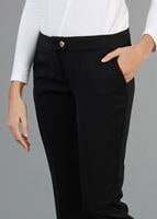 Tesettür giyim SİYAH T 4461 Mısra Cepli Dar Pantolon