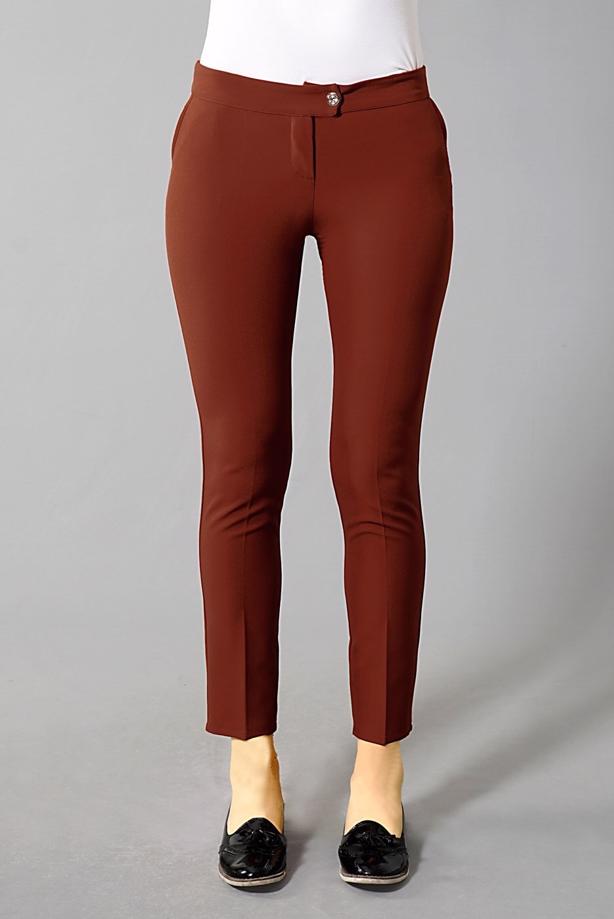 Hijab-Kleidung  T 4461 Mısra Cepli Dar Pantolon - TRENDTESETTÜR