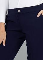 Vêtements hijab BLEU MARINE T 4461 Mısra Cepli Dar Pantolon