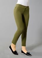 Tesettür giyim YEŞİL T 4461 Mısra Cepli Dar Pantolon