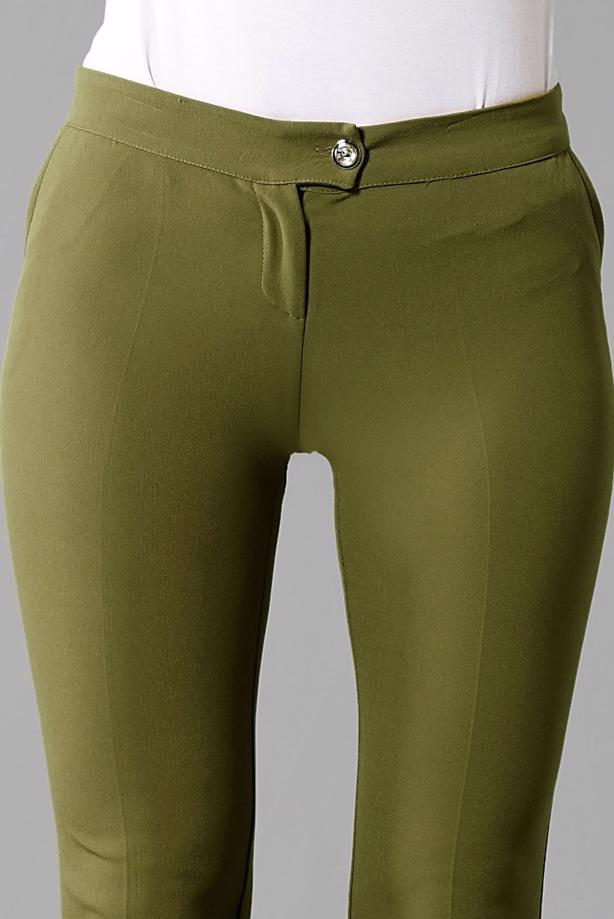 Vêtements hijab  T 4461 Mısra Cepli Dar Pantolon - TRENDTESETTÜR