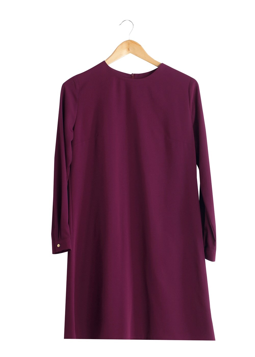 Tesettür giyim MÜRDÜM T 8033 Mısra Bisiklet Yaka Tunik