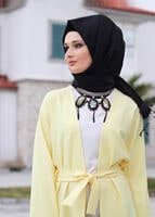 Vêtements hijab CRÈME BLOUSE À MANCHES CHAUVE-SOURIS AVEC BRACELET 1151