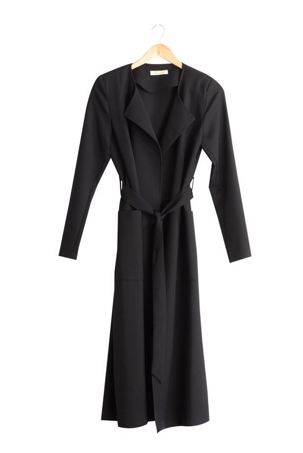 Vêtements hijab  T 4570 Mataş Torba Cepli Kuşaklı Trench - TRENDTESETTÜR