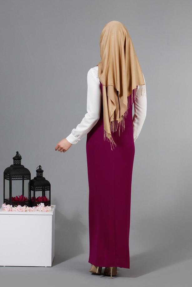 Vêtements hijab  T 404 Meyra Cep Detaylı Yelekli 2&prime;li Takım - TRENDTESETTÜR