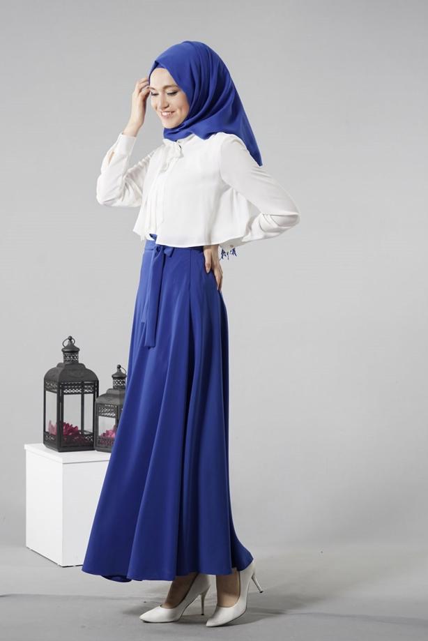 Vêtements hijab  T 473 Meyra Kloş Etek - TRENDTESETTÜR