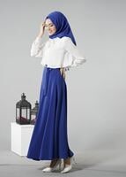 Vêtements hijab BLEU MARINE T 473 Meyra Kloş Etek