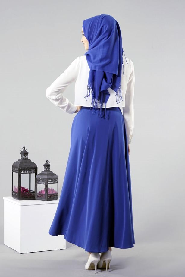 Vêtements hijab  T 473 Meyra Kloş Etek - TRENDTESETTÜR