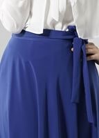 Vêtements hijab BLEU MARINE T 473 Meyra Kloş Etek