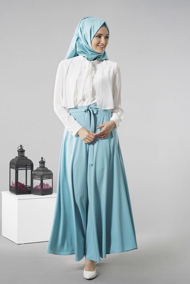 Vêtements hijab  T 473 Meyra Kloş Etek - TRENDTESETTÜR