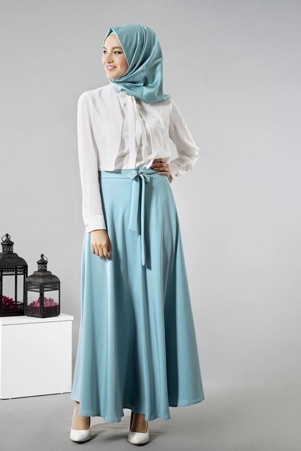Vêtements hijab  T 473 Meyra Kloş Etek - TRENDTESETTÜR