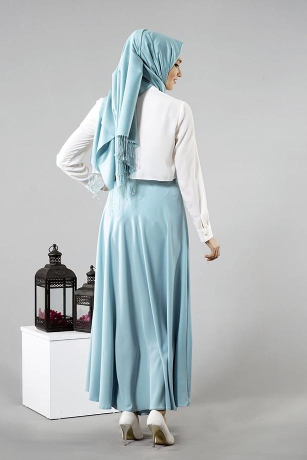Vêtements hijab  T 473 Meyra Kloş Etek - TRENDTESETTÜR