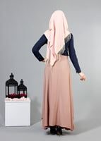 Tesettür giyim LACİVERT ERKEK YAKA DÜĞMELİ BLUZ 1548 