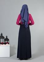 Vêtements hijab FUCHSIA BLOUSE DÉTAILS PERLES 8725