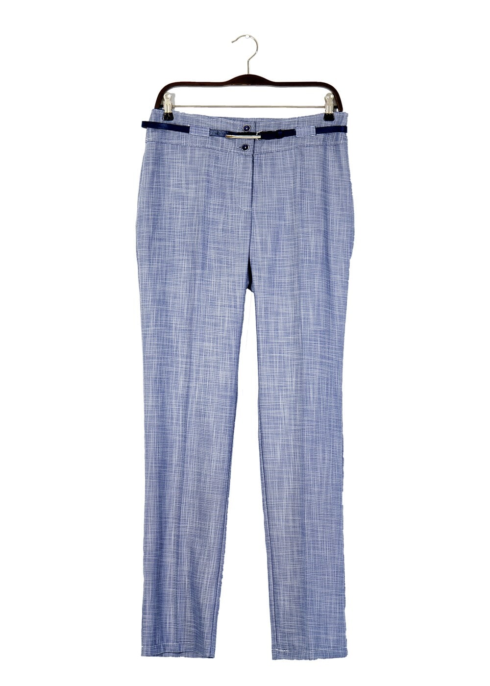 Tesettür giyim LACİVERT T 7849 Sevilla Keten Tesettür  Pantolon-Alv Fashion