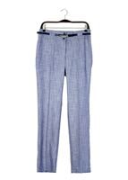 Tesettür giyim LACİVERT T 7849 Sevilla Keten Tesettür  Pantolon-Alv Fashion