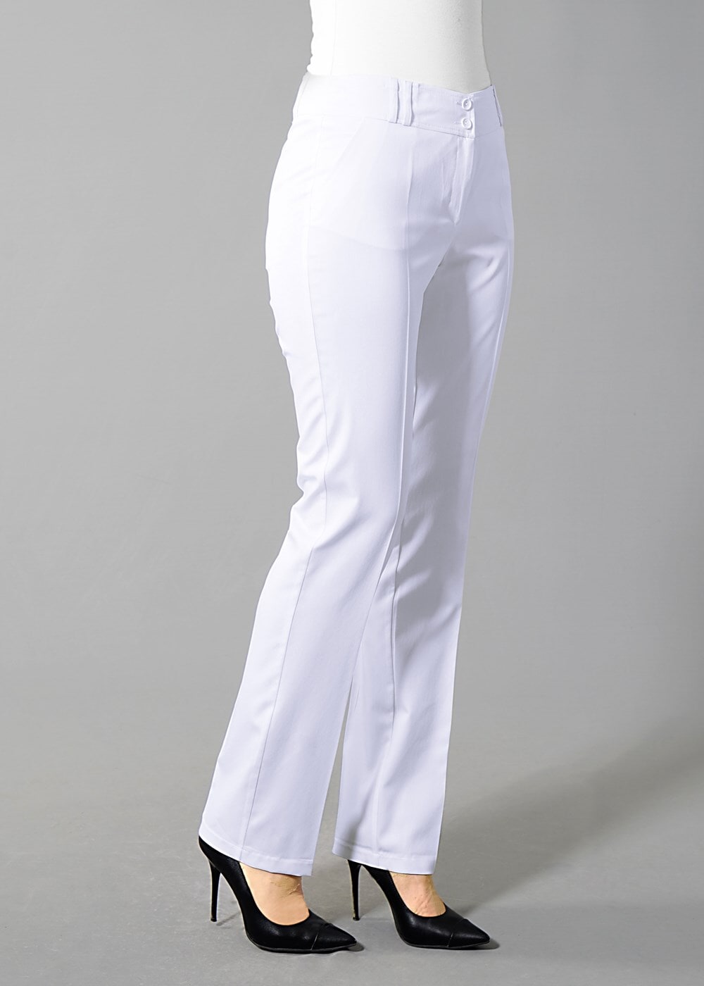 Tesettür giyim BEYAZ T 7975 Summer Nancy Pantolon-Alv Fashion